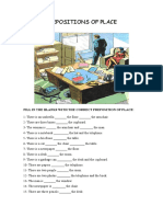 Prepositions of Place Fun Activities Games - 1722