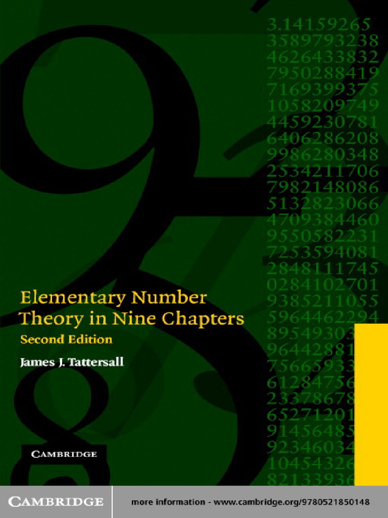 Elementary Number Theory in Nine Chapters PDF | PDF | Number