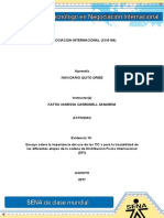 evidencia 10 ensayo TIC´S y trazabilidad de la cadena DFI