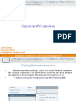 Hyperion Web Analysis: Amit Sharma Hyperion Trainer