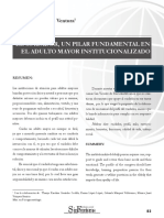 EL CUIDADOR, UN PILAR FUNDAMENTAL EN EL ADULTO MAyOR