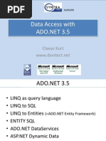 DataAccess using ADO.NET