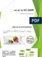 Prerrequisitos en La ISO 22000