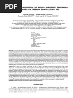 Prospecção Geoquímica de Berilo Variedade Esmeralda