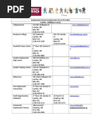 Employment Ontario Employment Service Providers