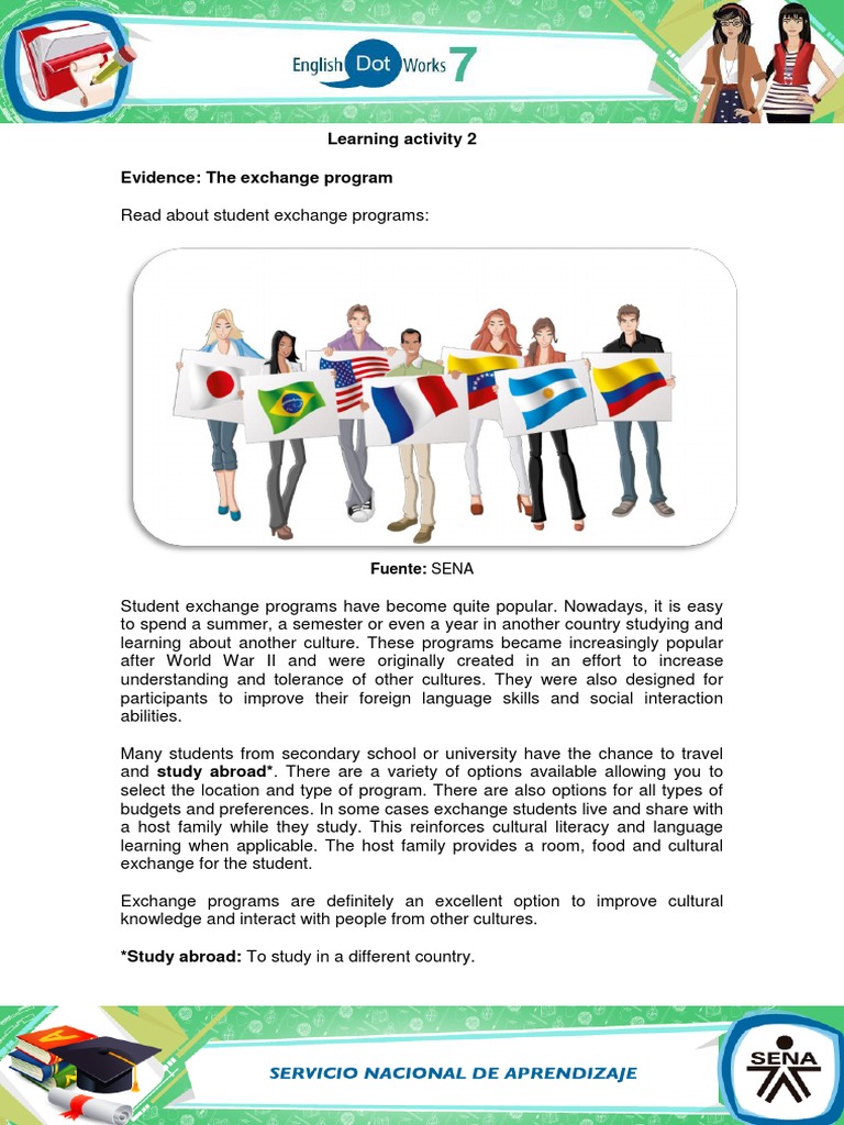 Student Exchange Program Guide | PDF | Email | Teaching
