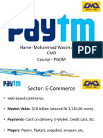 MD Wasim Ansari, Paytm, PPT