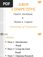 Grid Computing: Faisal N. Abu-Khzam & Michael A. Langston