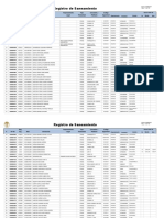 Registro Nacional de Saneamiento - Vigentes - APU