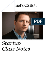 Peter Thiel’s Startup PDF