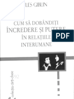 Les Giblin Cum Să Dobândiţi Încredere Şi Putere În Relaţiile Interu PDF