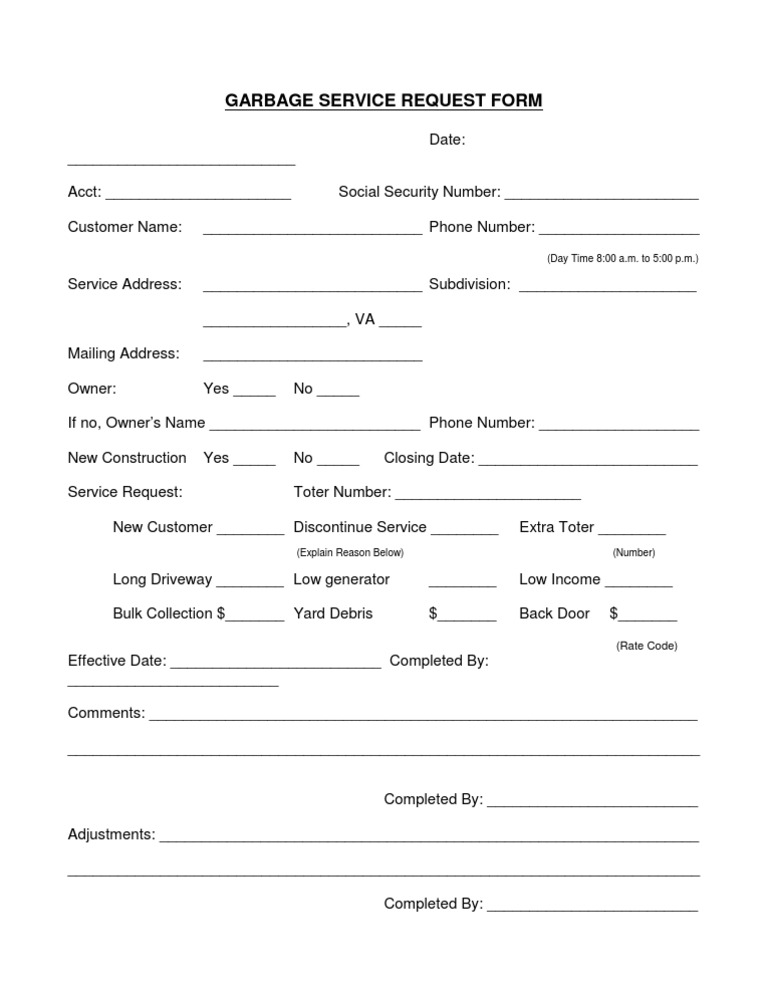 Clemson Hazardous Waste Request Form | PDF | Finance & Money Management
