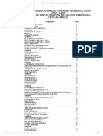 Sistema de Gestión Académica, UNAN-León PDF