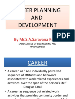 Career Planning AND Development Career Planning AND Development