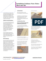 Forbo Installation Instructions Flotex Sheet& Tile 2014 UK