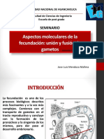 Aspectos Moleculares de La Fecundación PDF