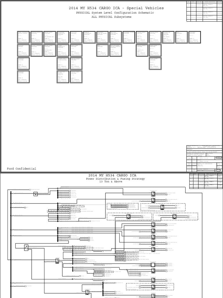 Power Distribution Schematic Overview | PDF | Trailer (Vehicle) | Cars ...