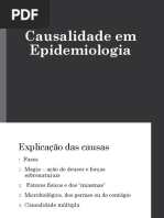 Causalidade Em Epidemiologia