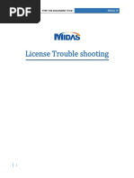 License Trouble Shooting