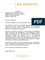 Letter To PDEA - Diaz