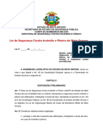 Lei de Incendio e Panico MT PDF