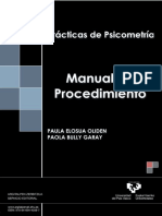 Practicas de Psicometria