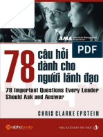 78 Cau Hoi Ve Nha Lanh Dao Chris Clarke Epstein