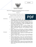 Peraturan Menteri Dalam Negeri Nomor 83 Tahun 2014 Tentang Pedoman Pendirian Izin Usaha Mikro Dan Kecil PDF