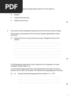 3.1 Thermal Physics