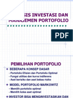 Pemilihan Portofolio