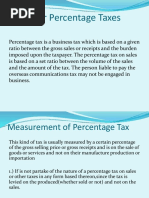 Report of Law1 - Other Percentage Tax