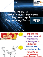 Chapter 2 Engineering vs Engineering Technology