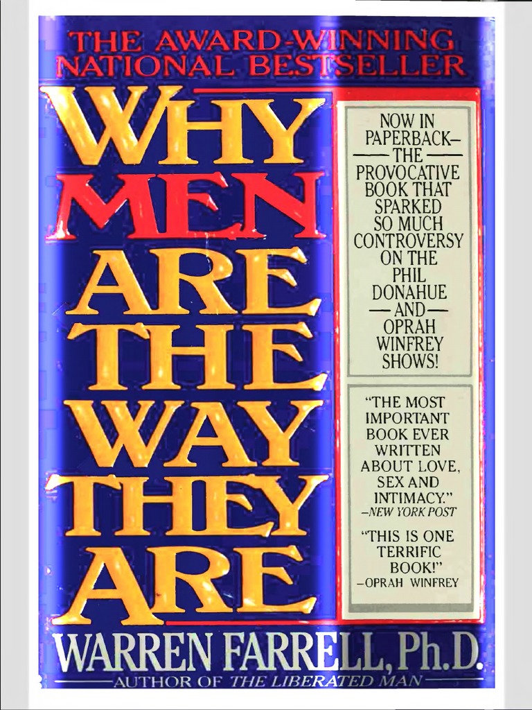 Farrell, Warren - Why Men Are The Way They Are | PDF | Gender Role | Sexism