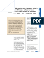 A Risk Evaluation Model for Support Design in Bushveld Complex Underground Mines Part II–Model Validation and Case Studies