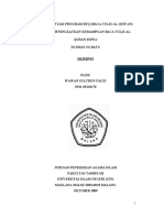 Implementasi Program BTQ Baca-Tulis Al-Q PDF