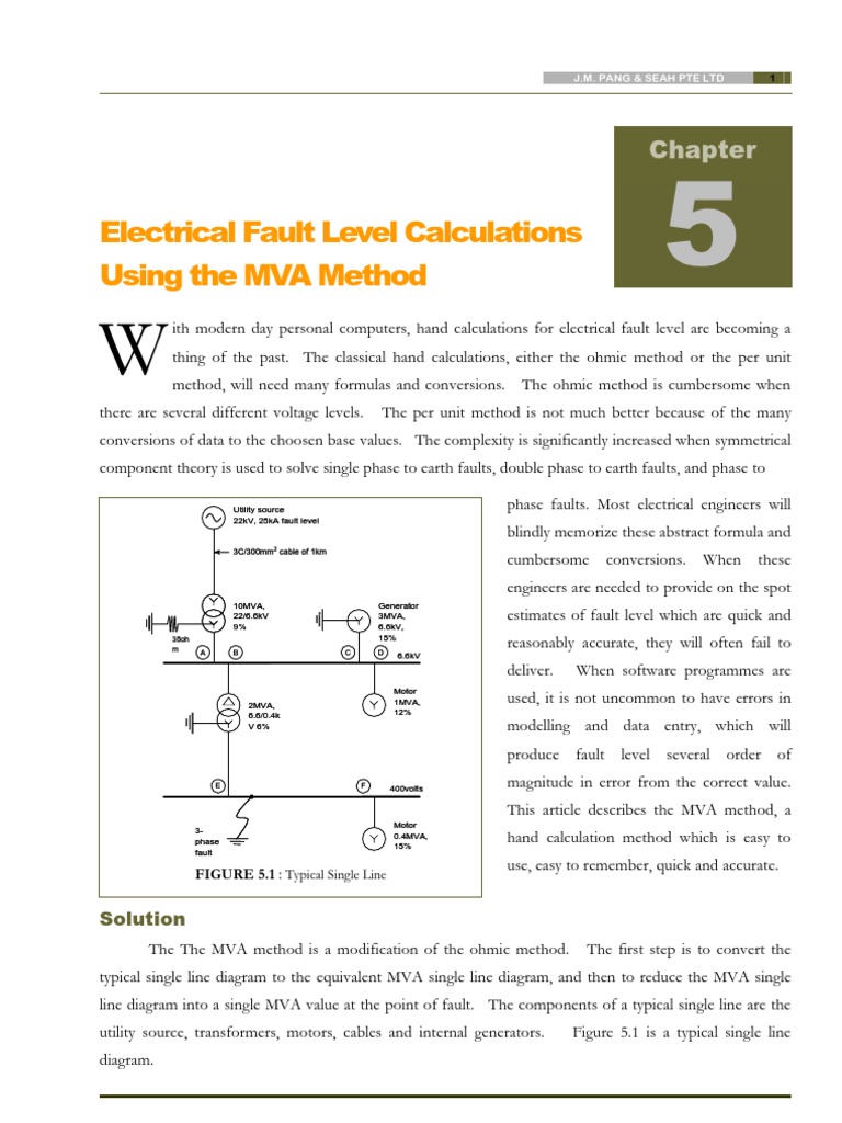 Short Circuit Calculations in 60 Seconds Transformer Electrical