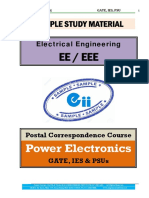 Power Electronics Electrical GATE IES PSU Material