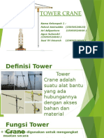 TOWER CRANE Tugas Kelompok 1 Baru