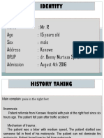 Mr. R Closed Fracture