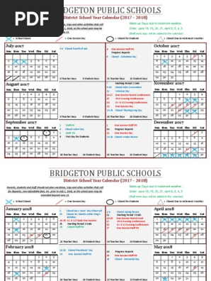 District Calendar 1 | PDF | Holidays | Observances