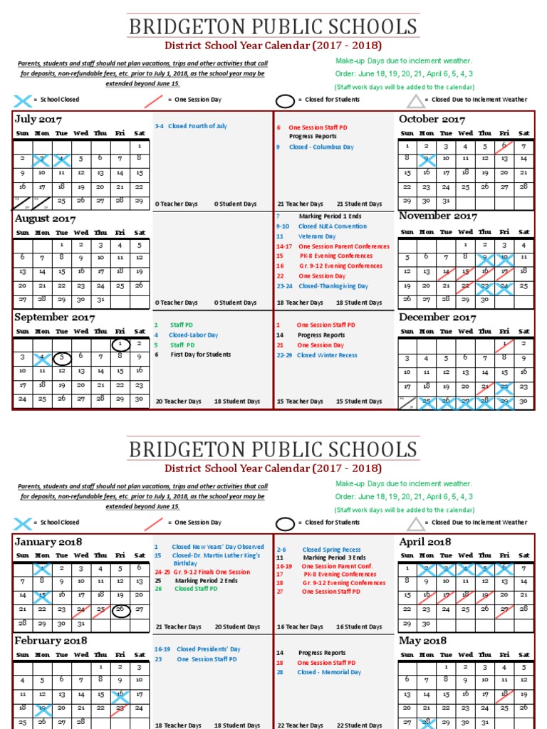 District Calendar 1 | PDF | Holidays | Observances