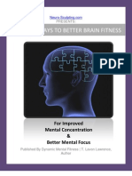 7 Day Course To Better Brain Fitness