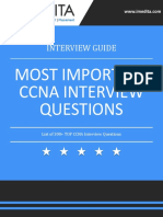 Interview Guide - TOP 300+ CCNA Interview Questions - Netorks