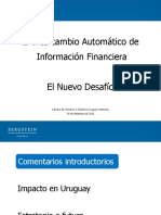 El Intercambio Automático de Información Financiera: El Nuevo Desafío - Guzmán Ramírez