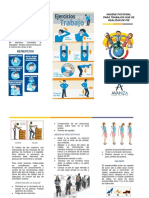 Folleto Manual de Manipulacion de Cargas e Higiene Postural (De Pie)