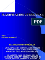 Planificacion Curricular