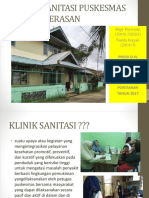 Klinik Sanitasi Puskesmas Banjar Serasan