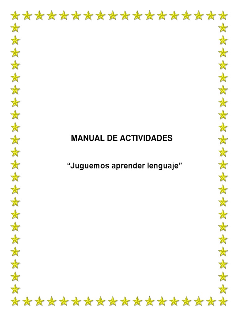 Manual Actividades Fluidez Lexica | PDF | Imagen | Memoria