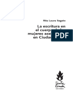 Segato Rita La Escritura en El Cuerpo PDF