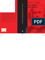 PATTERSON, T. - Karl-Marx-Antropologo PDF